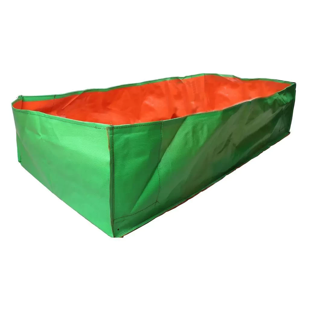 Terrace Gardening Grow Bags - HDPE UV Treated - (Green Color, 36 x 24 x 12 Inches Pack of 2) from Extended Stores