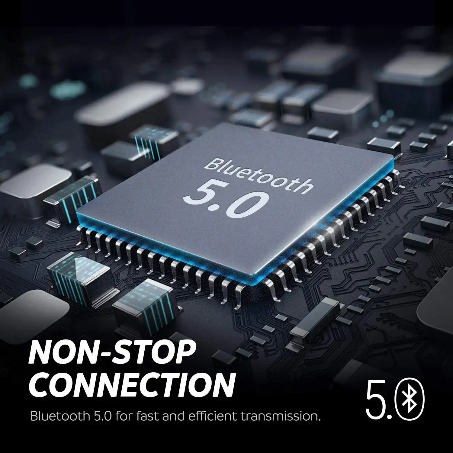 Varni B580 in-Ear Earphones with 35 Hours Battery, IPX5, Bluetooth V5.0 and Voice Assistant