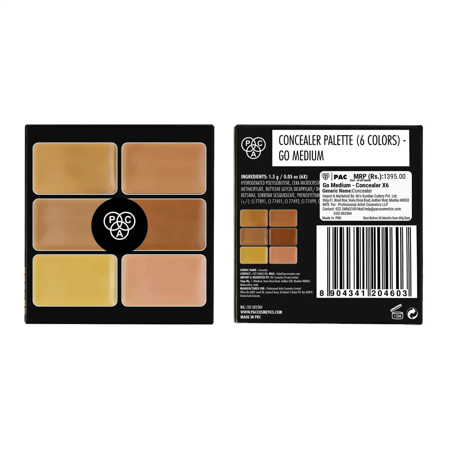 PAC Go Concealer X6 - Go Medium