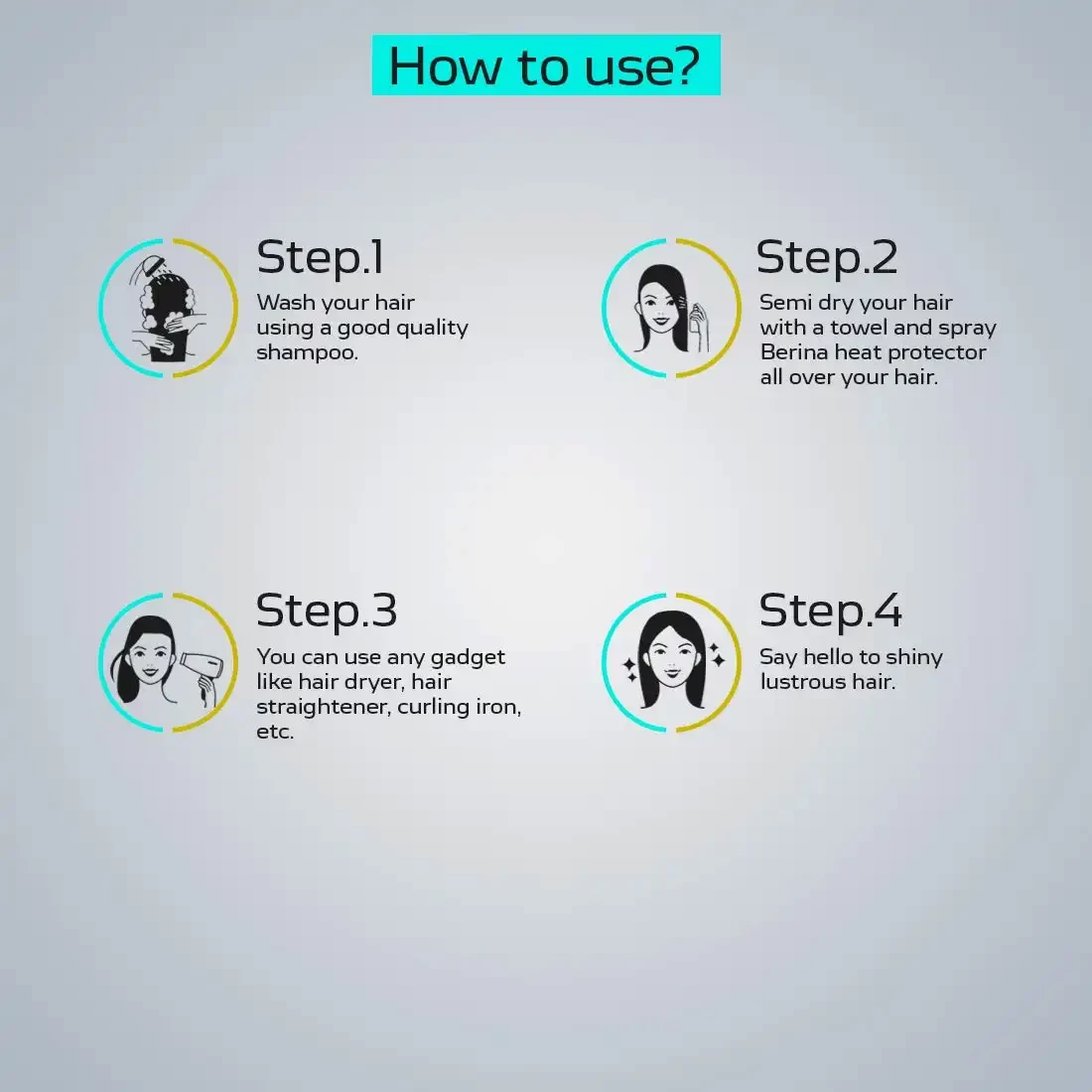 Berina Heat Protector-230Ml