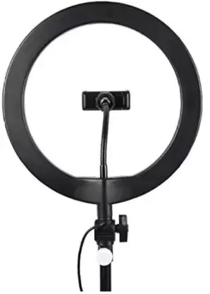 Selfie Ring Light, 12 Inch, White & Warm Light Switch