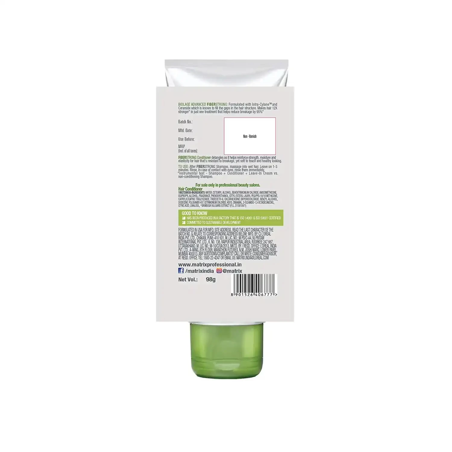 Matrix Biolage Fiberstrong Conditioner, 98g