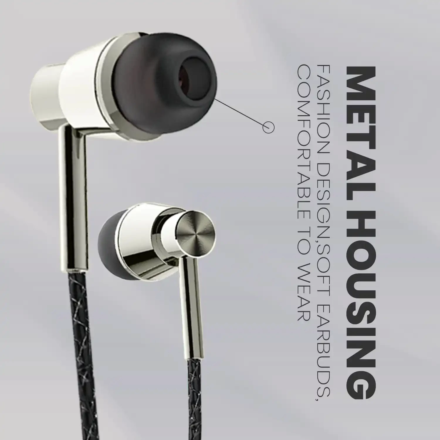 Varni B580 in-Ear Earphones with 35 Hours Battery, IPX5, Bluetooth V5.0 and Voice Assistant