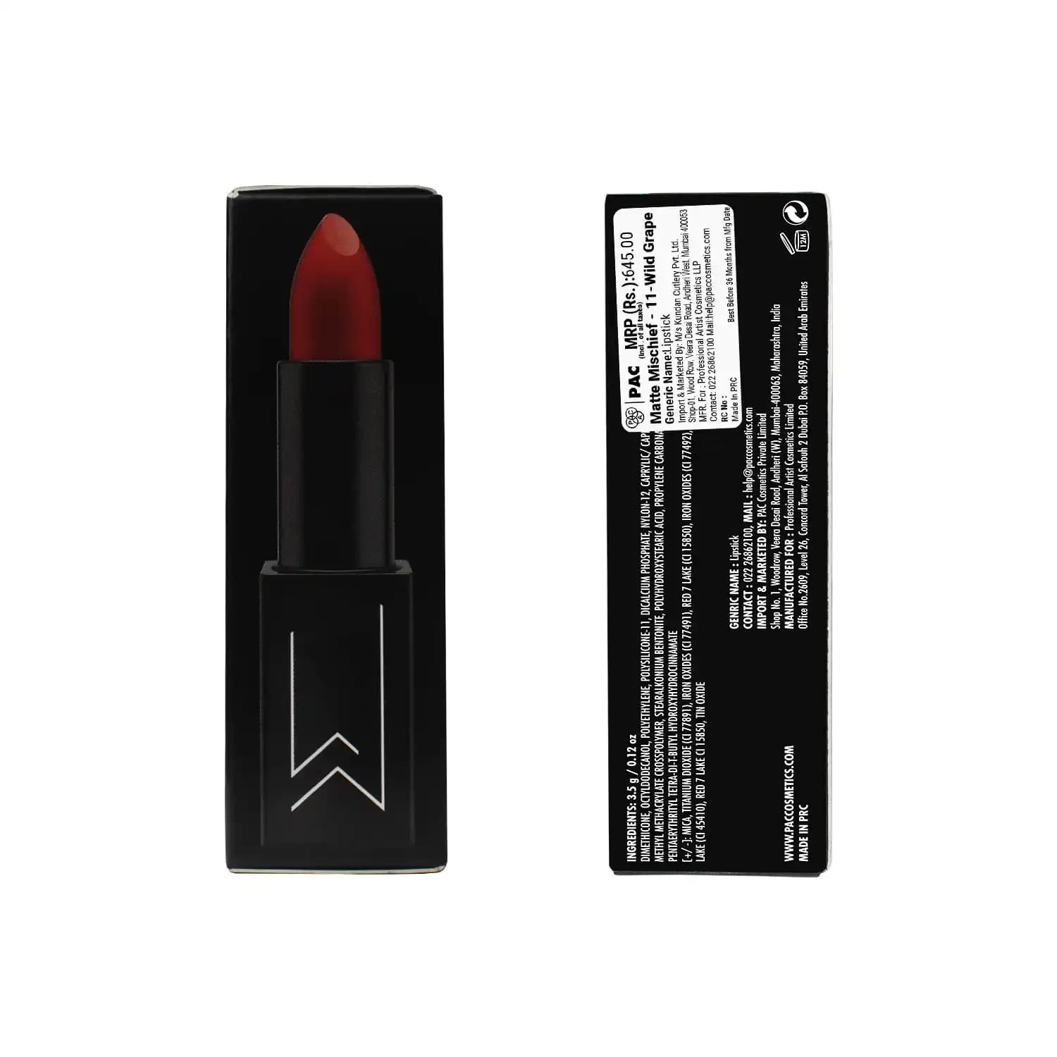 PAC Matte Mischief 11 Wild Grape