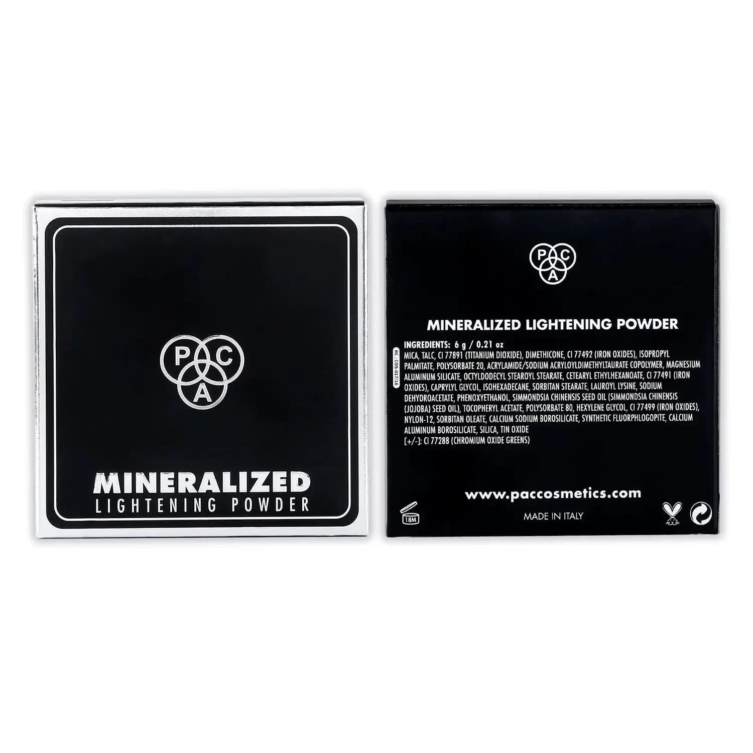 PAC Mineralized Lightening Powder, 02 Marble White