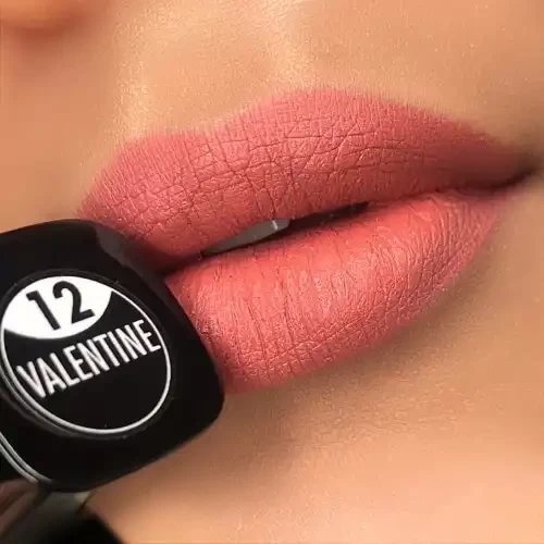 PAC Soft Matte Cream Lipstick Mini, 12 Valentine