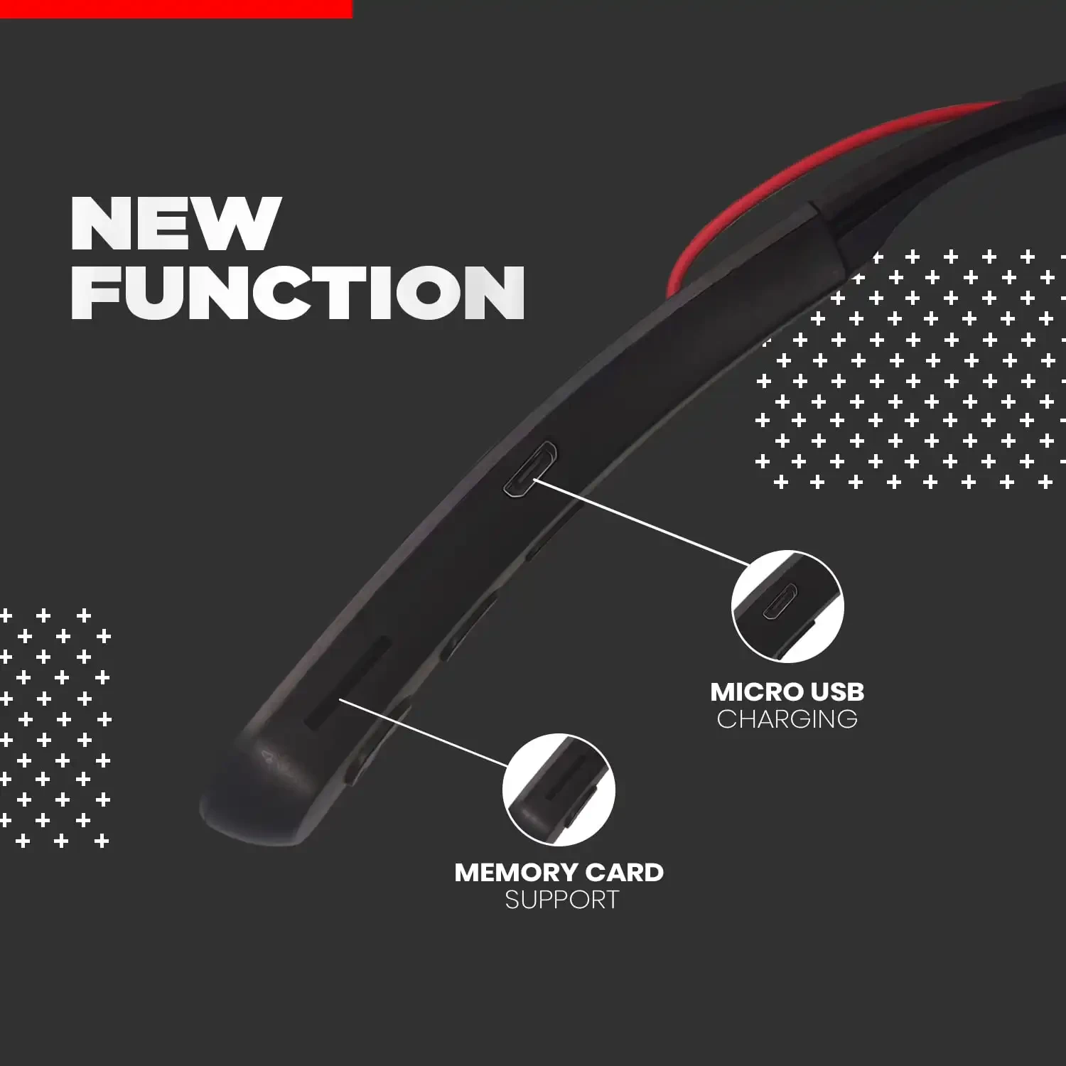 Varni B03 Bluetooth 5.0 Wireless in Ear Earphones with Hi-Fi Stereo Sound, 35Hrs Playtime, Lightweight Ergonomic Neckband, Sweat-Resistant Magnetic Earbuds, Voice Assistant & with Mic (Black)