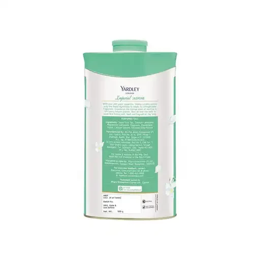 Yardley jasmine Talcum Powder for women, 100g