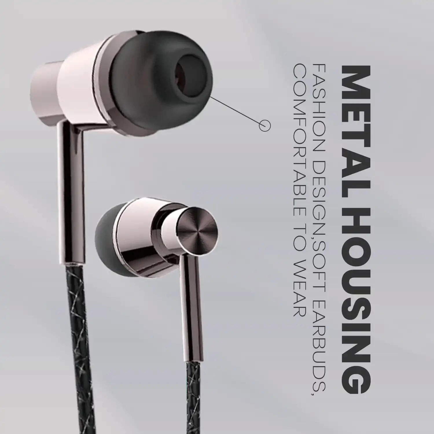 Varni B580 in-Ear Earphones with 35 Hours Battery, IPX5, Bluetooth V5.0 and Voice Assistant