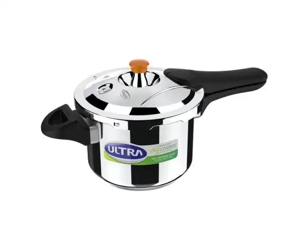 Ultra Stainless Steel Dura Cook SS Diet Pressure Cooker 3 Ltrs