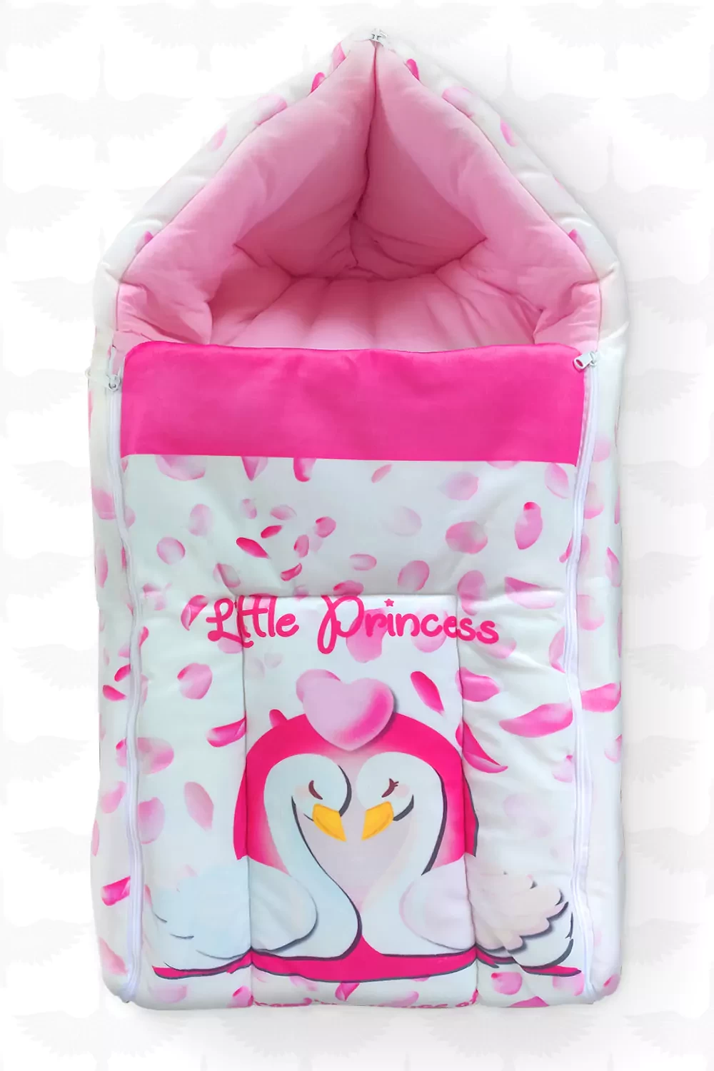 Quick Dry Sleeping Bag for Babies - Hooded Wrapper with Zipper - Cute Hatchling