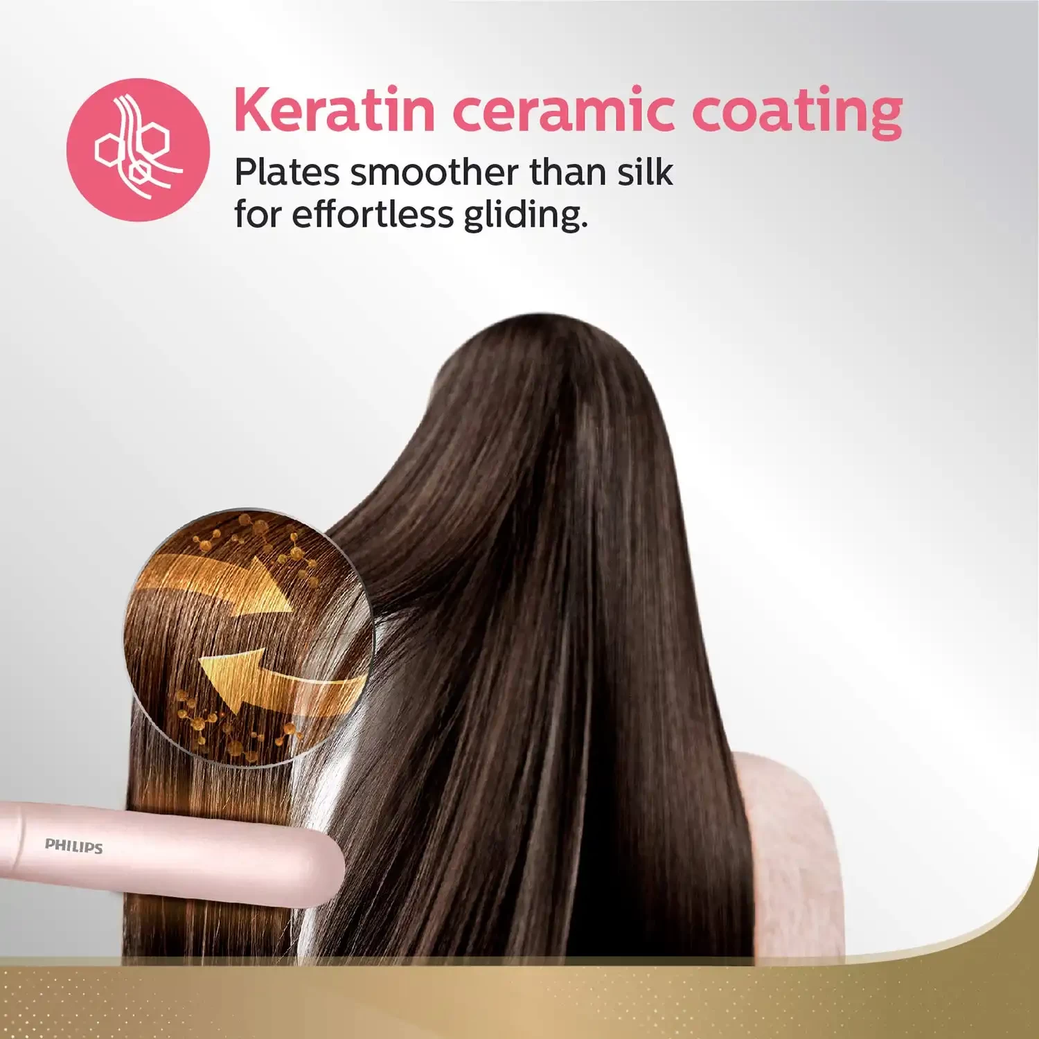 Philips Straightener ThermoProtect BHS378