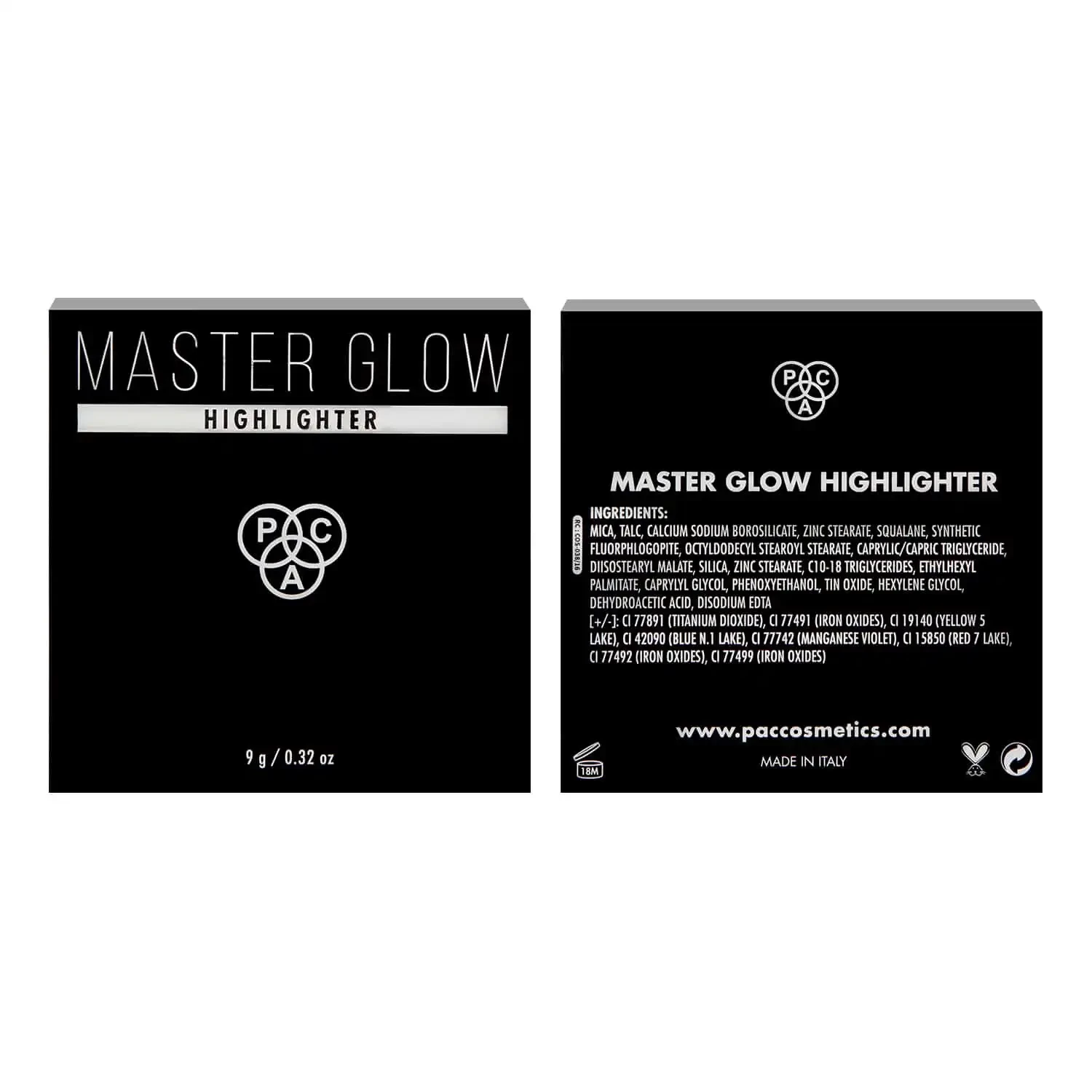 PAC Master Glow Highlighter, 01 Flishlight
