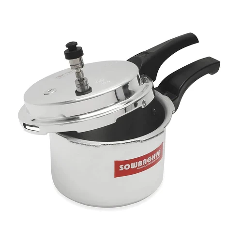 Deluxe 12 L Pressure Cooker  (Aluminium)