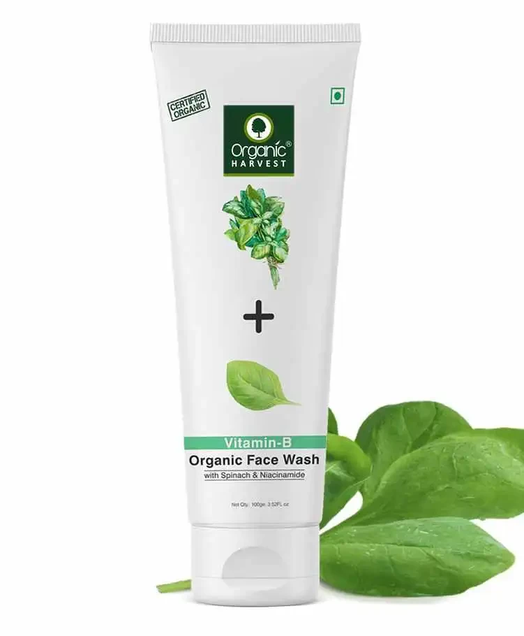 Organic Harvest Vitamin B Face Wash, 100g