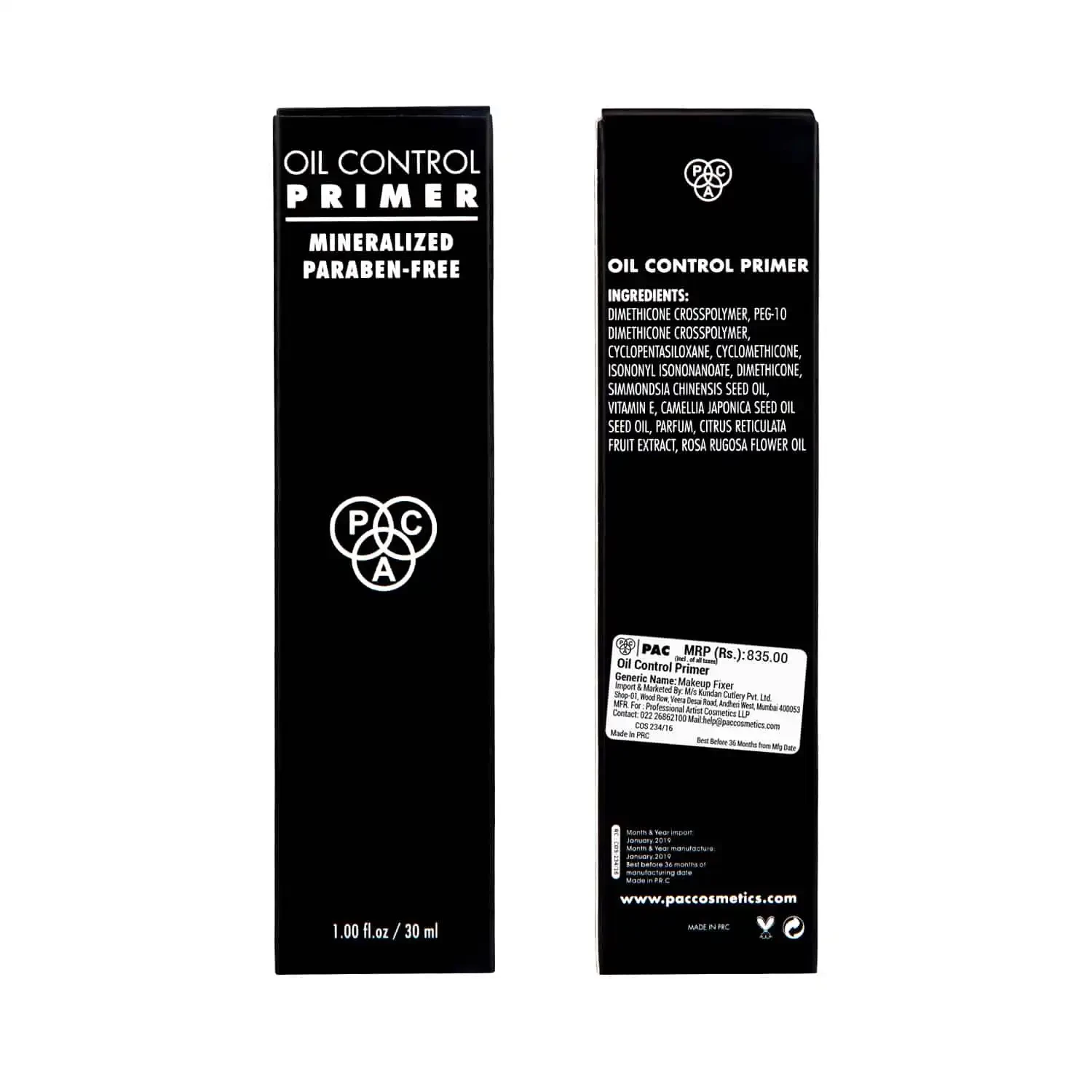 PAC Oil Control Primer