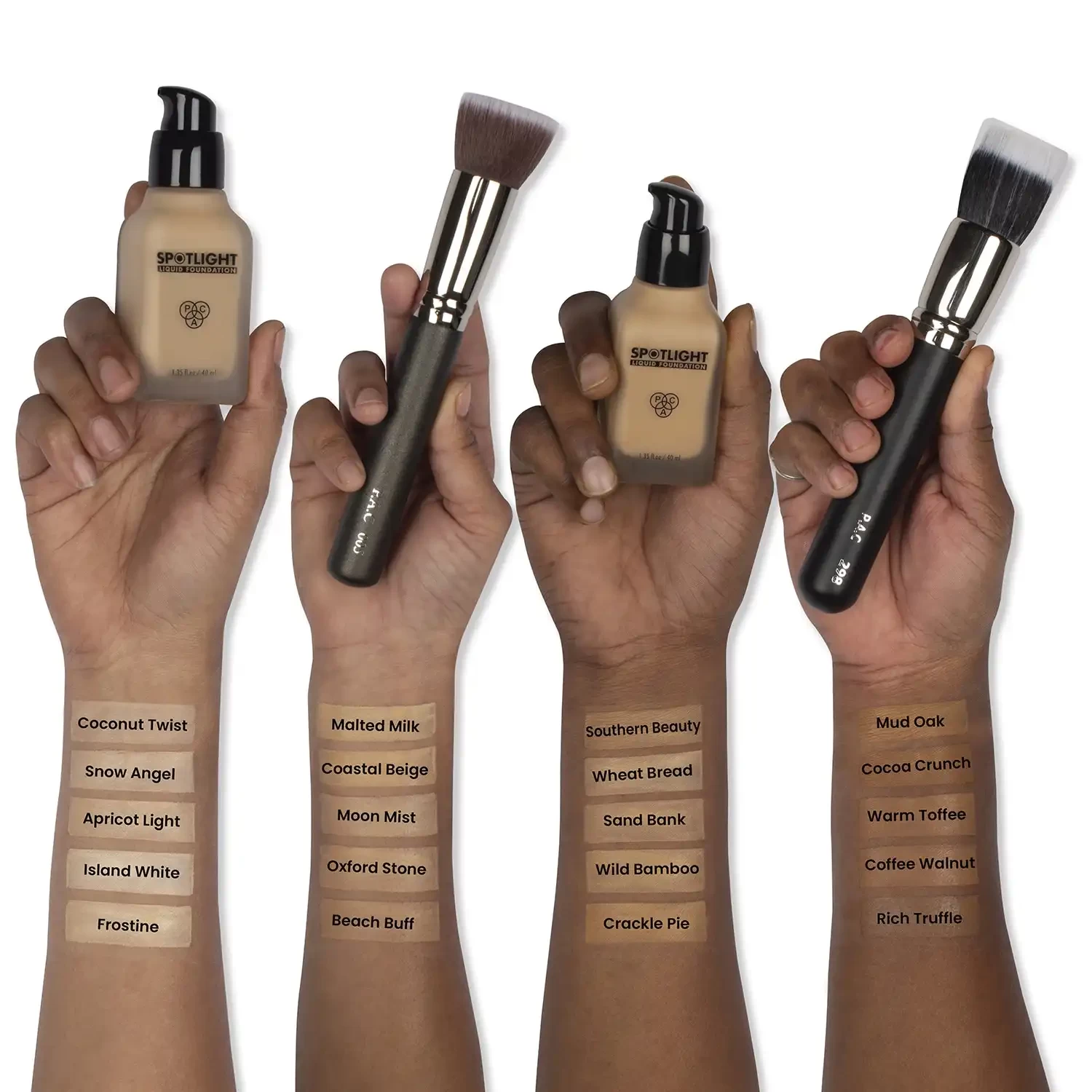 PAC Spotlight Liquid Foundation, Apricot Light