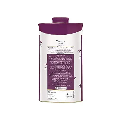 Yardley Lace Satin Talc, 100gm