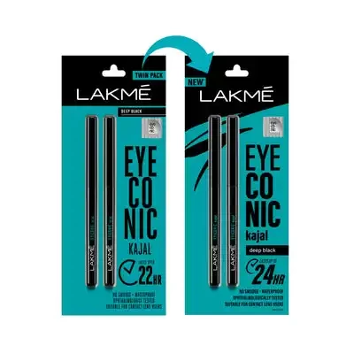 LAKME EYECONIC KAJAL TWIN PACK