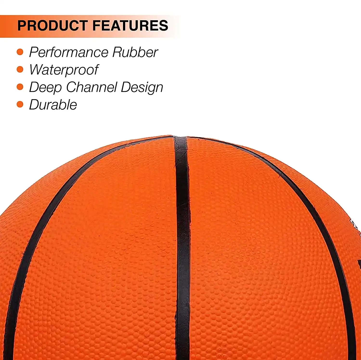 Cosco Dribble Basket Ball (Orange), Size - 7