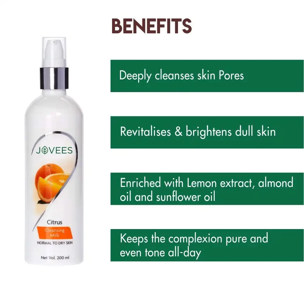Jovees Citrus Cleansing Milk 200Ml