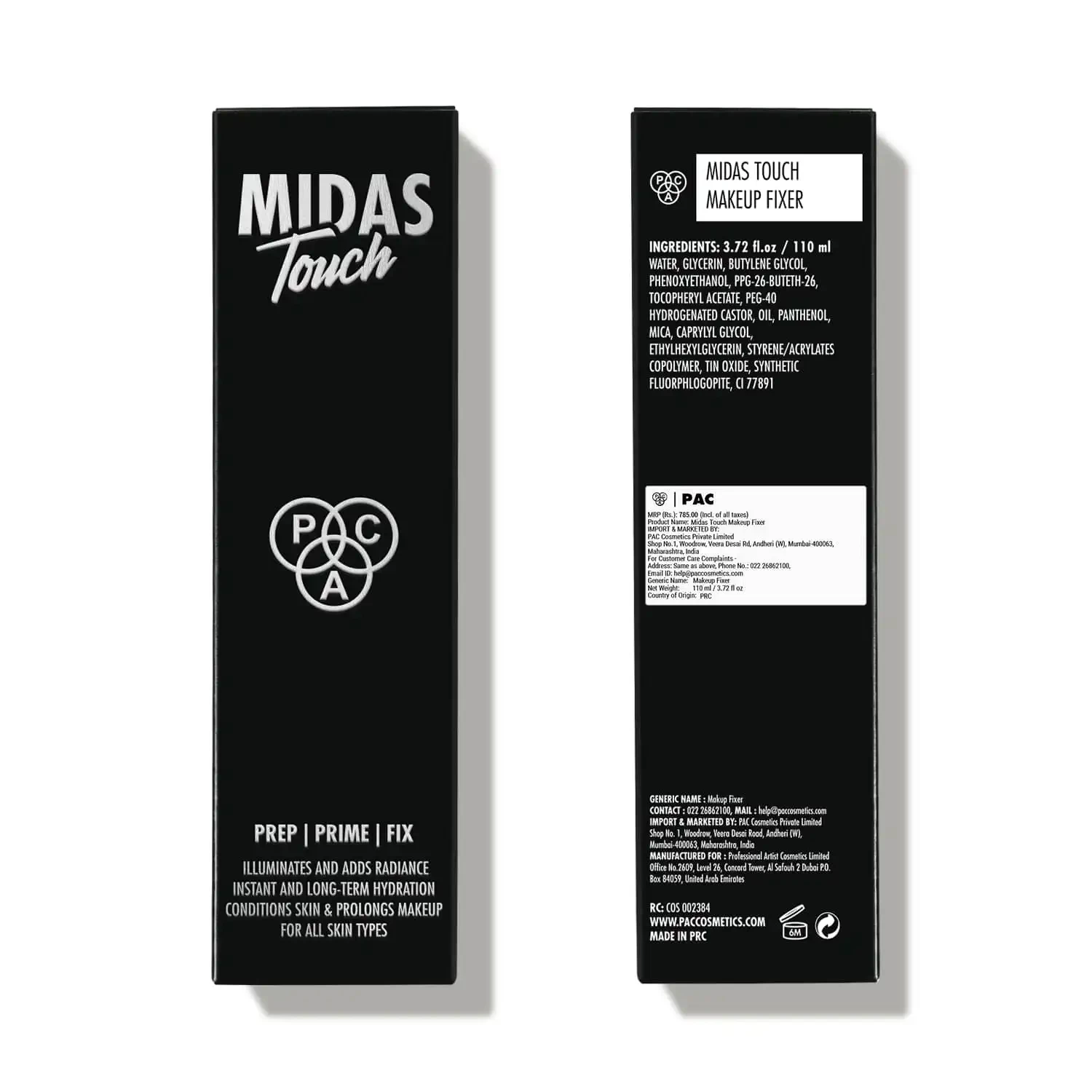 PAC Midas Touch Makeup Fixer