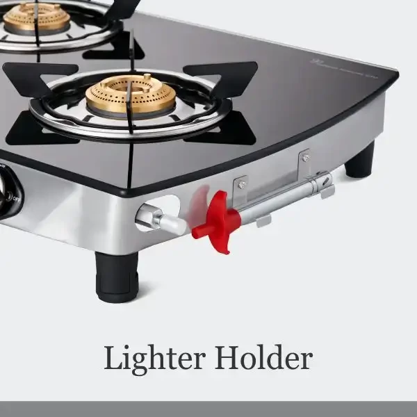 Preethi Gleam Nature 2 Burner Gas Stove