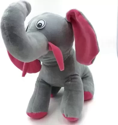 Mini Elephant for kids birthday gift 1 feet - 30 cm  (Multicolor)