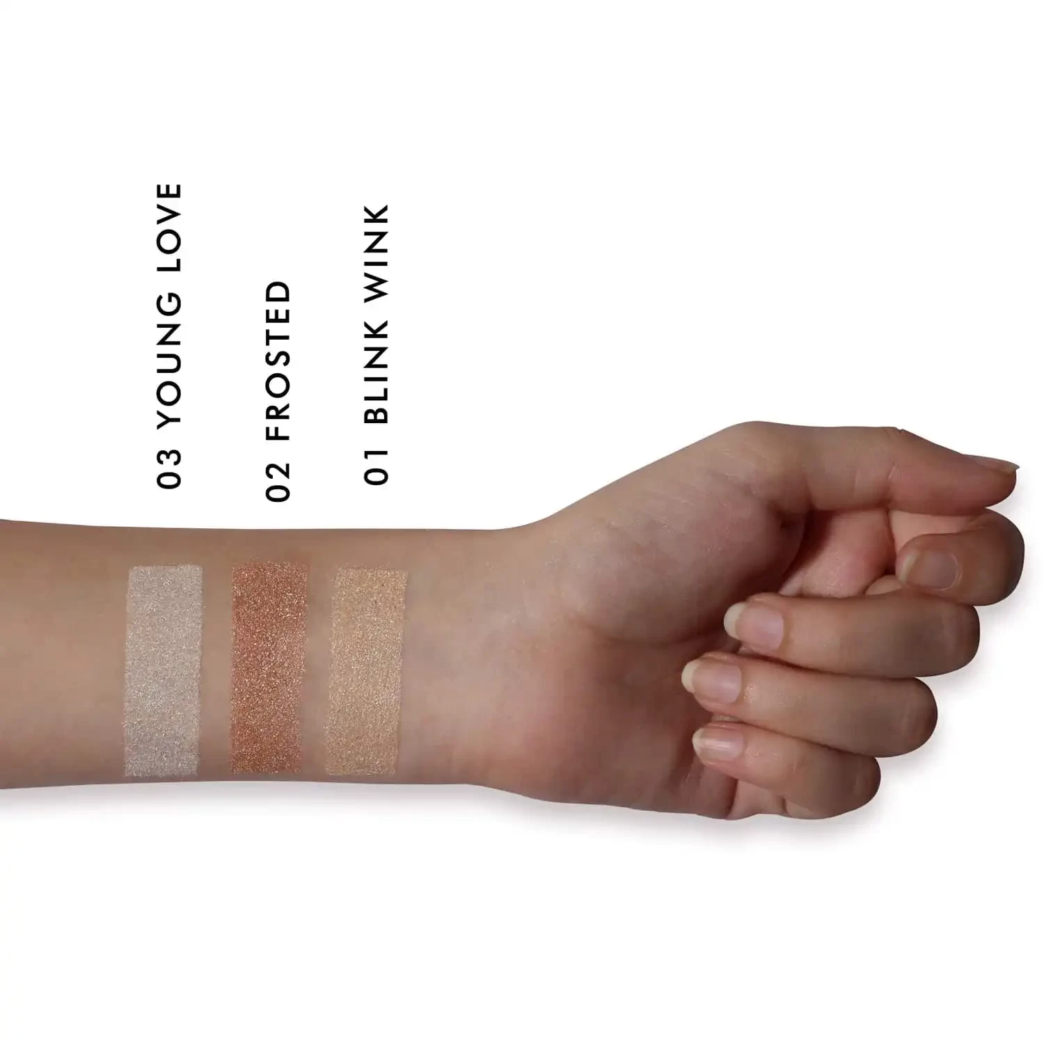 PAC Glitz & Glare Shimmer Powder, 01 Blink Wink