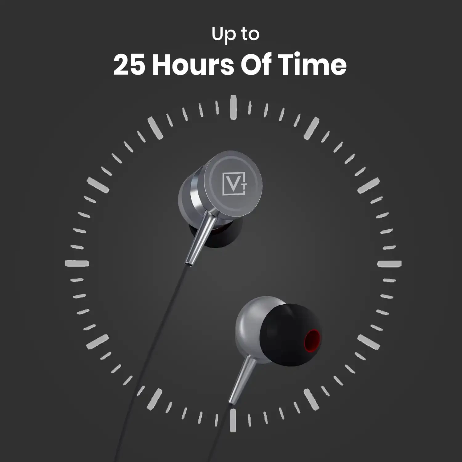 Varni B520 Bluetooth 5.0 Wireless Headphones with Power Bass,Sweat/Waterproof Neckband, Magnetic Earbuds, Voice Assistant, Passive Noise Cancelation & Mic