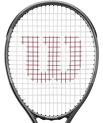 WILSON Pro Staff Precision Team 100, Black/Grey Strung Tennis Racket