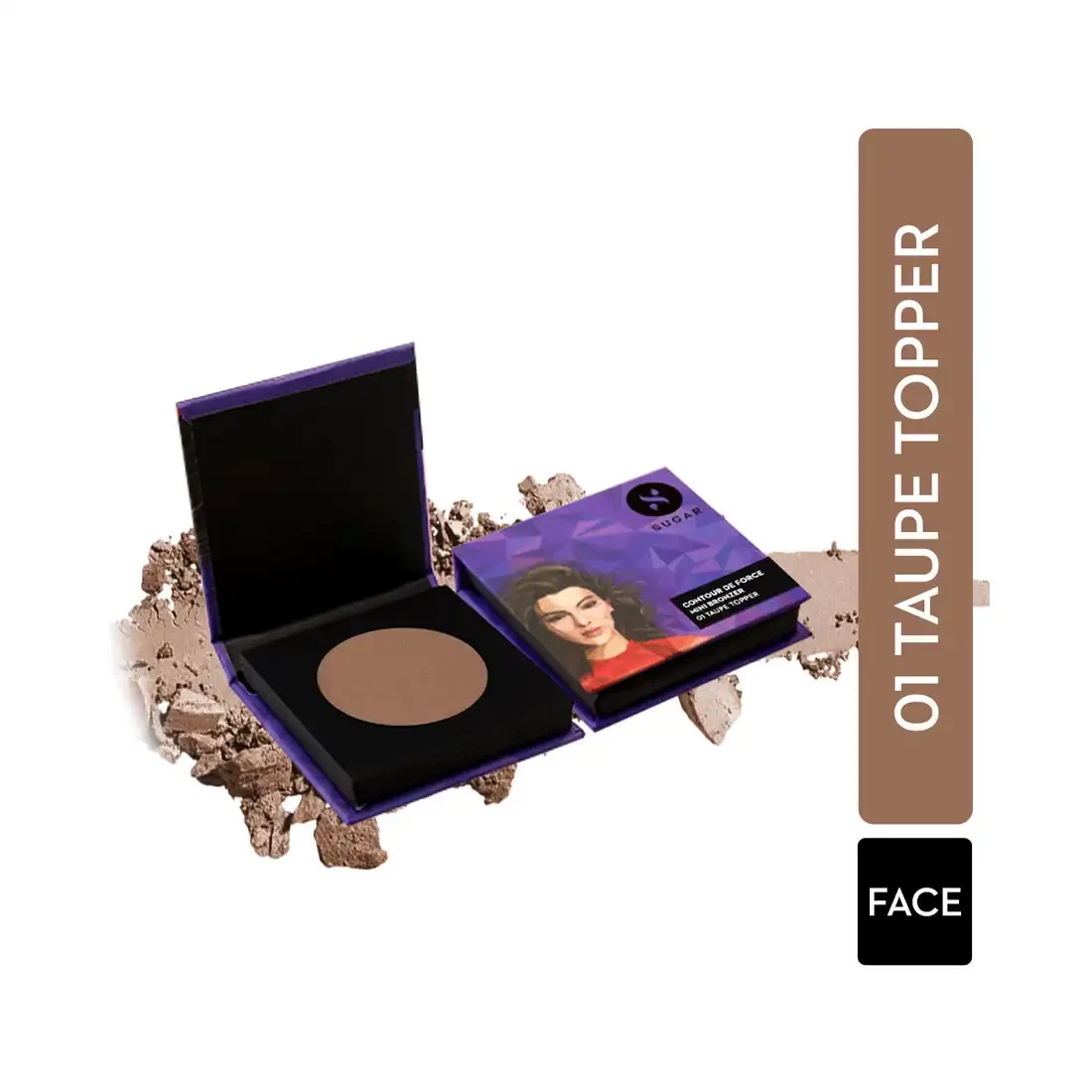 Sugar Mini Bronzer - 01 Taupe Topper