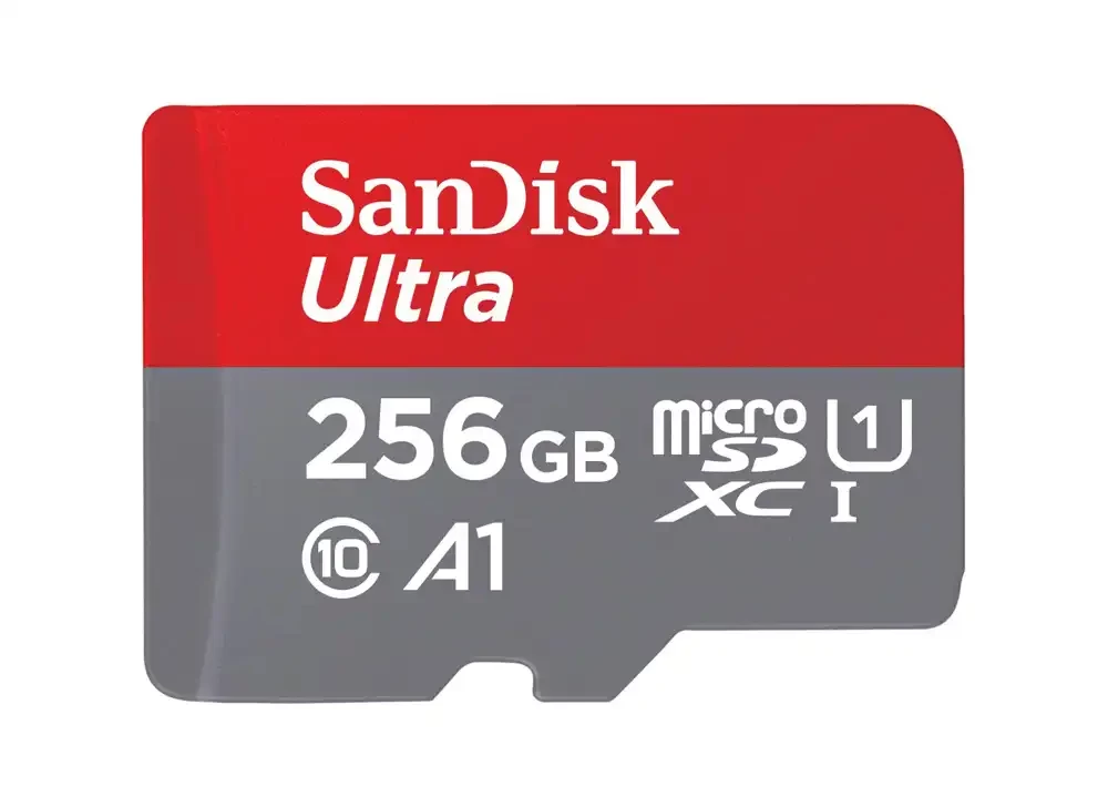 SanDisk Ultra microSD UHS-I Card 256GB, 120MB/s R