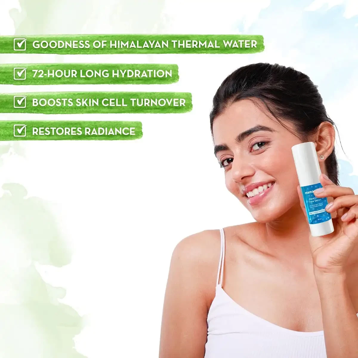 Mamaearth Aqua Glow Face Serum, 30ml