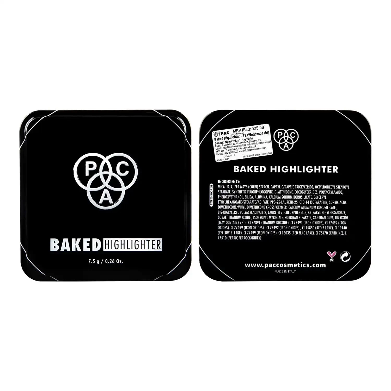 PAC Baked Highlighter 12 Worldwide Hit