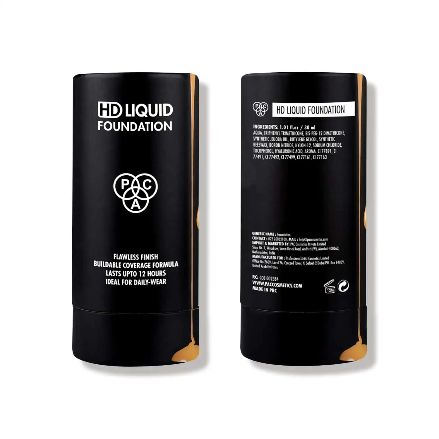 PAC HD Liquid Foundation - 1.2