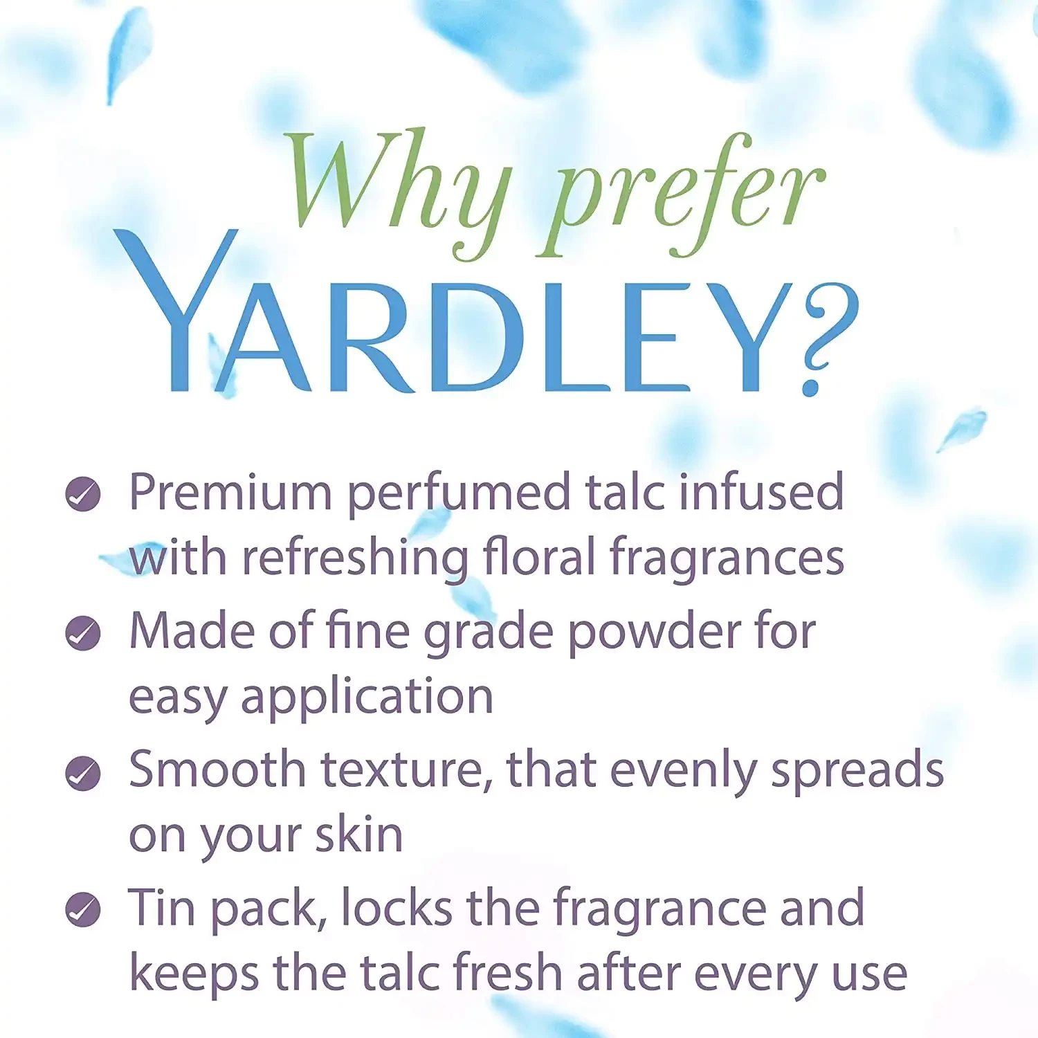 Yardley Lace Talc, 250gm