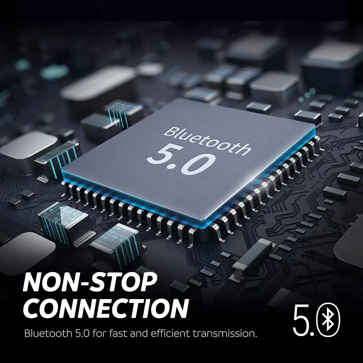 Varni B580 in-Ear Earphones with 35 Hours Battery, IPX5, Bluetooth V5.0 and Voice Assistant