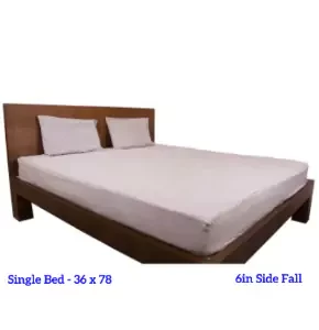 Quick Fit Waterproof Mattress Protector For Babies - Single (36 x 78 in) - 6 Inches Side Fall