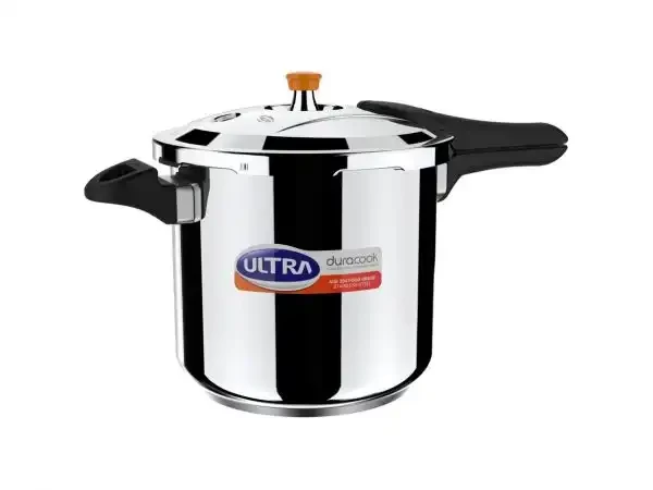 Ultra Stainless Steel Dura Cook SS Pressure Cooker 8 Ltrs