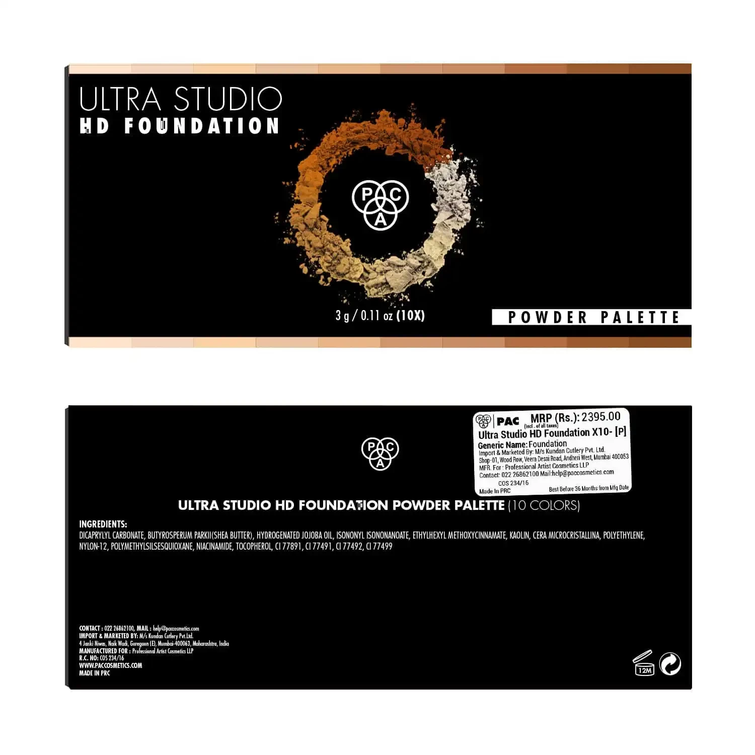 PAC Ultra Studio HD Foundation X10, [P]