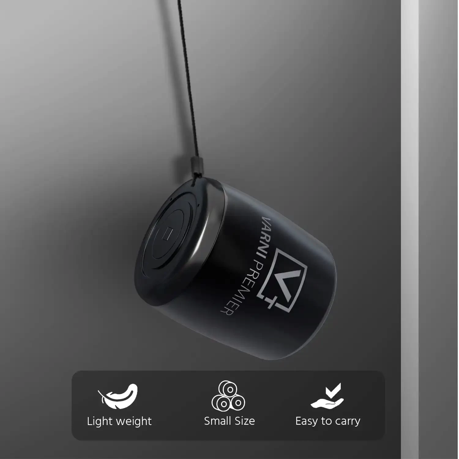 Varni S04 Mini 5 Hours Playtime Super Ultra Mini 3 Watt Wireless Bluetooth Portable Speaker (Black)