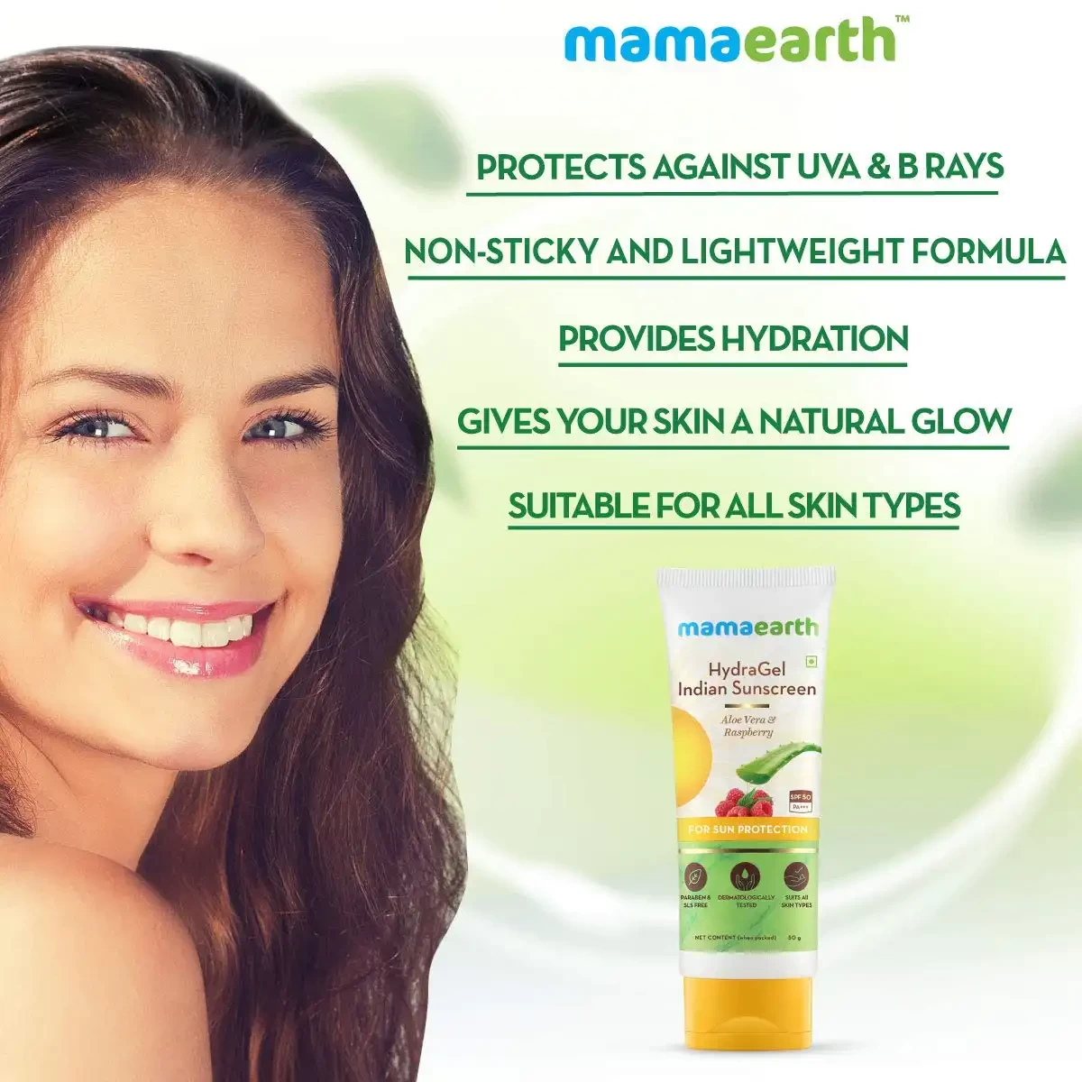 Mamaearth Sunscreen, 50g