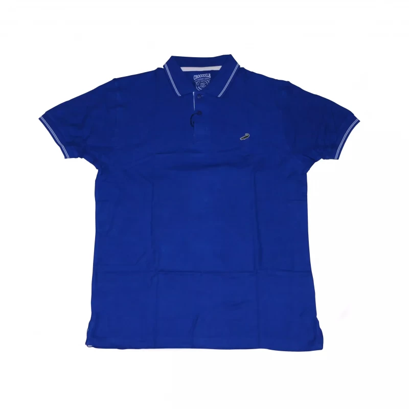 Crocodile Polo T-shirt (Navy)
