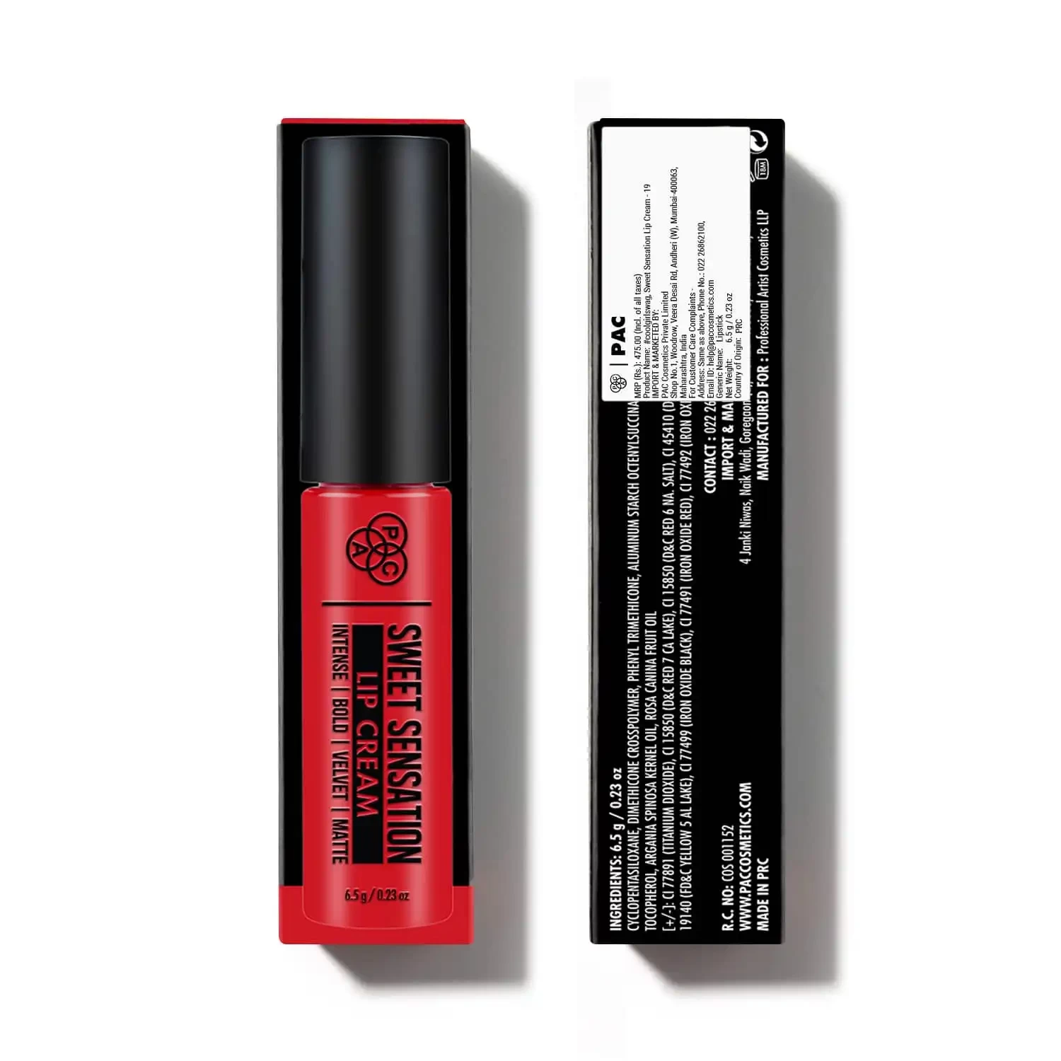 PAC Sweet Sensation Lip Cream 19 #coolgirlswag