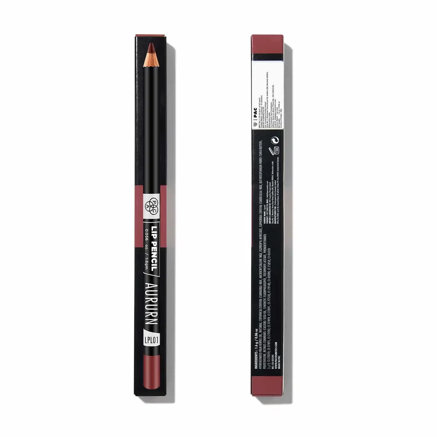 PAC Lip Pencil 01 Auburn