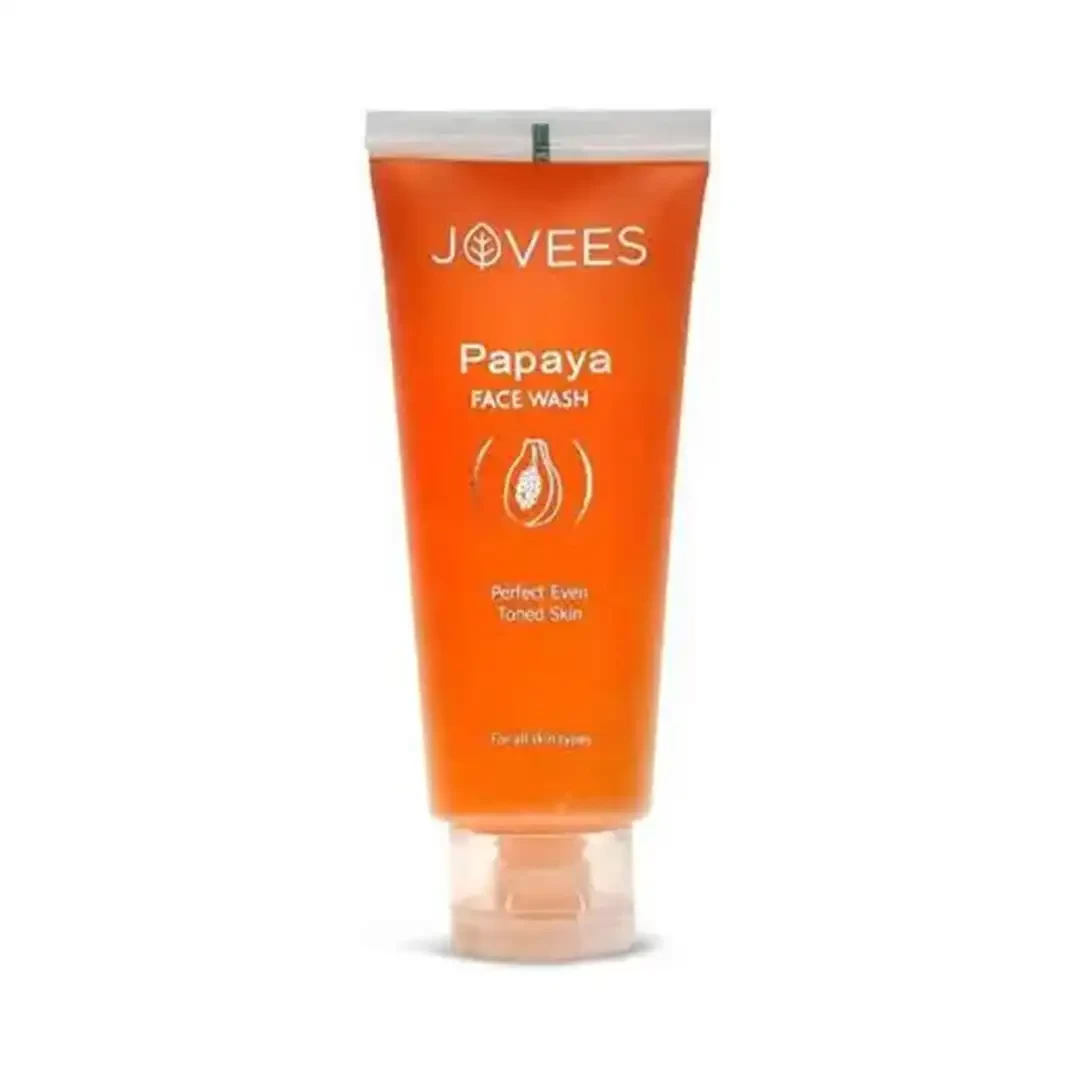 JOVEES Face Wash, Papaya, Orange, 50 ml