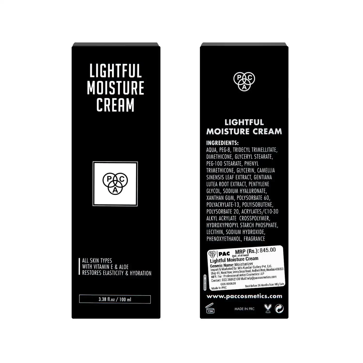 PAC Lightful Moisture Cream