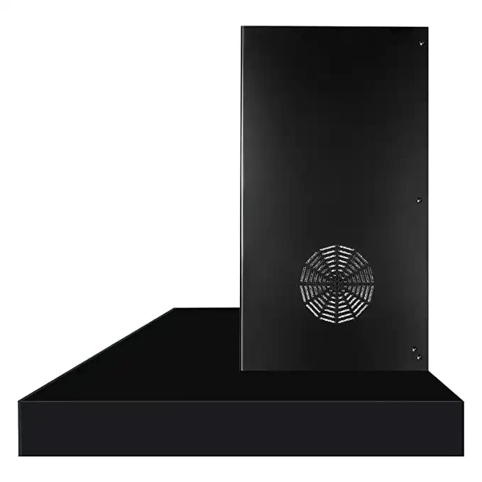 Faber Hood STILUX 3D PLUS MAX T2S2 BK TC 90, 3 Baffle Filters, Touch Control, Black